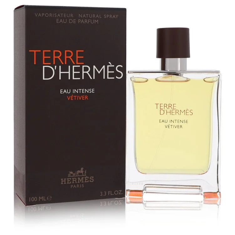 Terre D'hermes Eau Intense Vetiver Cologne 3.3 Oz